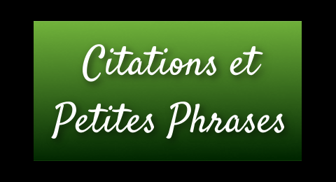 Citations et Petites Phrases